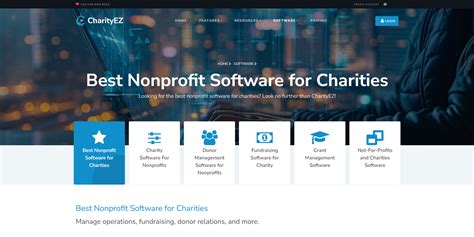 charity management system|Best Nonprofit Software 2024 .
